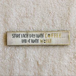 Coffee Bar Sign | Home Decor